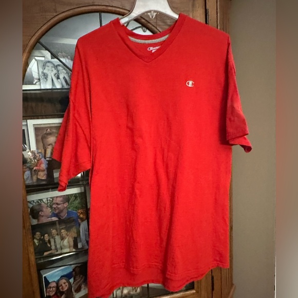 Champion Authentic Red Tee 2XL. MUST BE BUNDLED - Picture 1 of 6
